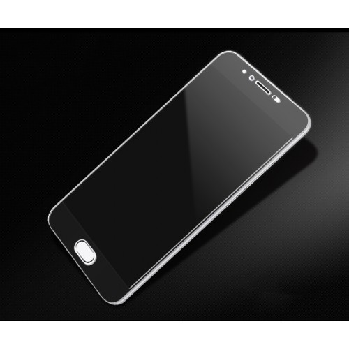 3D полноэкранное ультратонкое износоустойчивое сколостойкое олеофобное защитное стекло для Meizu Pro 6, цвет Черный