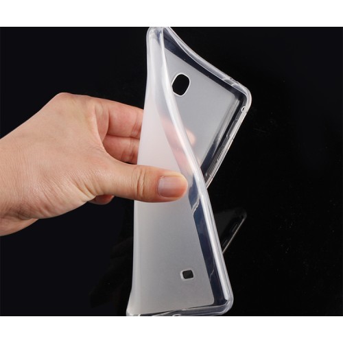 Силиконовый матовый полупрозрачный чехол для Samsung Galaxy Tab Pro 8.4, цвет Белый