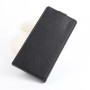 Чехол вертикальная книжка на силиконовой основе с отсеком для карт на магнитной защелке для ASUS ZenFone 3 Max ZC553KL , цвет Черный