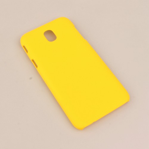 Пластиковый непрозрачный матовый чехол для Samsung Galaxy J5 (2017) , цвет Желтый