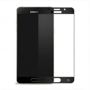 3D полноэкранное ультратонкое износоустойчивое сколостойкое олеофобное защитное стекло для Samsung Galaxy J3 (2017) Черный