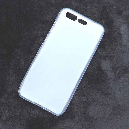 Силиконовый матовый полупрозрачный чехол для ASUS ZenFone 4 Pro , цвет Белый