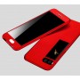 Сборный матовый пластиковый чехол для Meizu Pro 7 Plus, цвет Красный