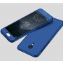 Сборный матовый пластиковый чехол для Meizu M6, цвет Синий