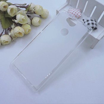 Силиконовый матовый полупрозрачный чехол для Sony Xperia XA2 Белый