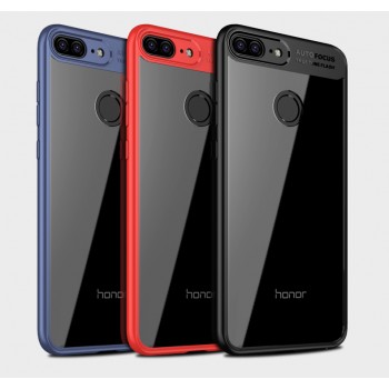 Силиконовый матовый полупрозрачный чехол для Huawei Honor 9 Lite