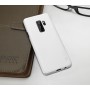 Пластиковый непрозрачный матовый нескользящий премиум чехол с повышенной шероховатостью для Samsung Galaxy S9 Plus