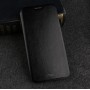 Глянцевый водоотталкивающий чехол горизонтальная книжка подставка на силиконовой основе для Huawei Mate 10 Pro, цвет Черный