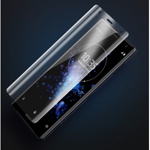 Экстразащитная термопластичная саморегенерирующаяся уретановая пленка на плоскую и изогнутые поверхности экрана для Sony Xperia XZ2 Compact