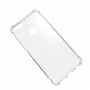 Силиконовый глянцевый транспарентный чехол с усиленными углами для HTC Desire 12 Plus