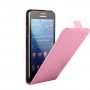 Чехол вертикальная книжка на пластиковой основе на магнитной защелке для Samsung Galaxy Core Prime , цвет Белый