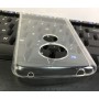 Силиконовый глянцевый транспарентный чехол для Motorola Moto E5 