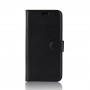 Чехол портмоне подставка на силиконовой основе с отсеком для карт на магнитной защелке для Iphone Xr, цвет Черный