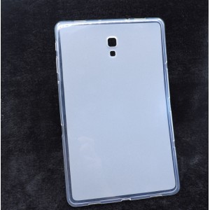 Силиконовый матовый полупрозрачный чехол для Samsung Galaxy Tab A 10.5