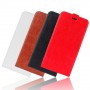 Чехол вертикальная книжка на силиконовой основе с отсеком для карт на магнитной защелке для Samsung Galaxy J4, цвет Красный
