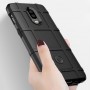 Силиконовый матовый непрозрачный чехол с текстурным покрытием Клетка для OnePlus 6T 