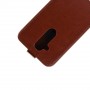 Чехол вертикальная книжка на силиконовой основе с отсеком для карт на магнитной защелке для Nokia 8.1, цвет Красный