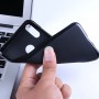 Силиконовый матовый непрозрачный чехол для ASUS ZenFone Max M2 , цвет Черный