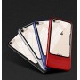 Двухкомпонентный сборный пластиковый матовый чехол на магнитных креплениях для Iphone 6/6s, цвет Белый
