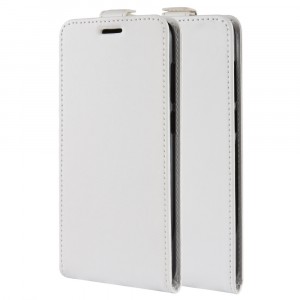 Вертикальный чехол-книжка для Samsung Galaxy S10 Plus с отделениями для карт и магнитной защелкой Белый