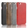 Чехол задняя накладка для Iphone 6/6s с текстурой кожи, цвет Красный