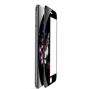 3D полноэкранное ультратонкое износоустойчивое сколостойкое олеофобное защитное стекло для Iphone 7 Plus Черный