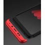 Двухкомпонентный сборный пластиковый матовый чехол для Samsung Galaxy J2 (2018), цвет Красный