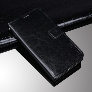 Глянцевый водоотталкивающий чехол портмоне подставка на силиконовой основе с отсеком для карт на магнитной защелке для Google Huawei Nexus 6P Черный