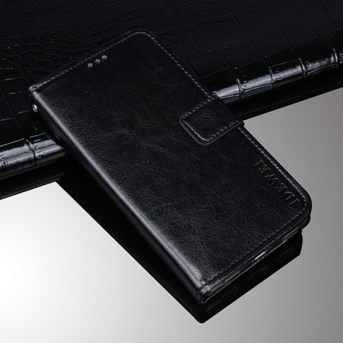 Глянцевый водоотталкивающий чехол портмоне подставка на силиконовой основе с отсеком для карт на магнитной защелке для Google Huawei Nexus 6P, цвет Черный