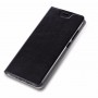 Глянцевый водоотталкивающий чехол флип подставка на силиконовой основе с отсеком для карт для ASUS ZenFone 4 Selfie, цвет Черный