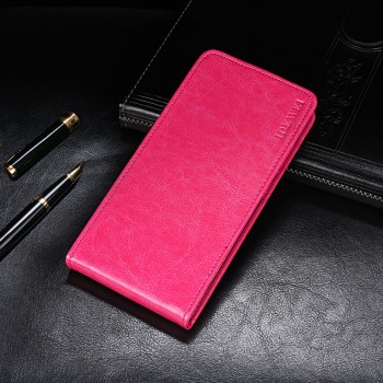 Глянцевый водоотталкивающий чехол вертикальная книжка на силиконовой основе на магнитной защелке для LG G4 S Розовый