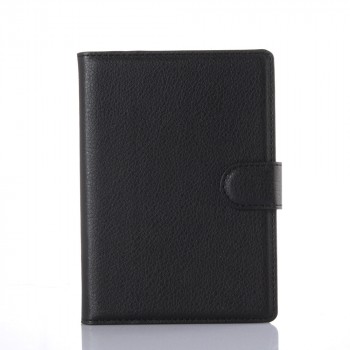 Чехол портмоне подставка с отсеком для карт на магнитной защелке для BlackBerry Passport Silver Edition