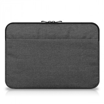 Чехол папка на молнии с наружным карманом для планшета 10-11 дюймов Черный