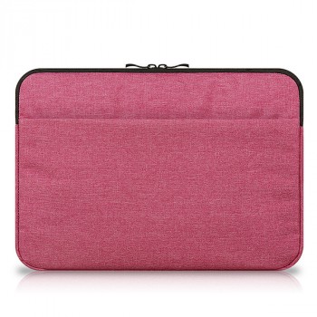 Чехол папка на молнии с наружным карманом для планшета 9-10 дюймов Пурпурный