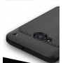 Силиконовый матовый непрозрачный чехол с текстурным покрытием Кожа для HTC U11 Life