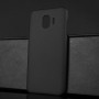 Пластиковый непрозрачный матовый чехол для Samsung Galaxy J4, цвет Черный