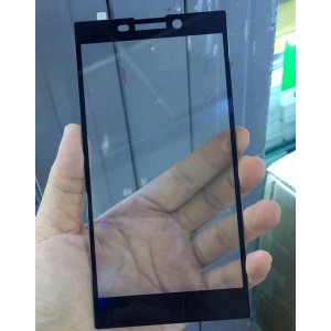3D полноэкранное ультратонкое износоустойчивое сколостойкое олеофобное защитное стекло для Sony Xperia L2 Черный