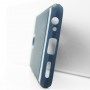 Силиконовый матовый непрозрачный чехол с текстурным покрытием Металлик для Meizu M6s
