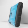 Двухкомпонентный силиконовый матовый непрозрачный чехол с поликарбонатными бампером и крышкой для Huawei Honor 5X, цвет Черный