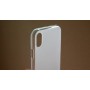 Силиконовый матовый полупрозрачный чехол для Iphone X 10/XS, цвет Белый