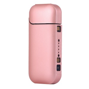 Пластиковый матовый непрозрачный чехол для IQOS 2.4 Plus Розовый