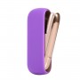 Противоударный силиконовый матовый непрозрачный чехол для IQOS 3.0, цвет Пурпурный