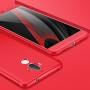 Двухкомпонентный сборный пластиковый матовый чехол для Huawei Mate 9, цвет Красный