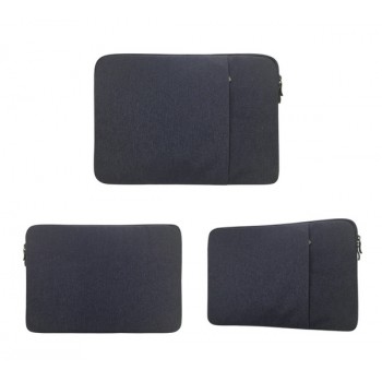 Чехол папка из текстиля с наружным карманом для планшета 10-11 дюймов Синий