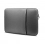 Чехол папка с наружным карманом для ноутбуков 12-12.9 дюймов, цвет Черный