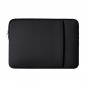 Чехол папка с наружным карманом для ноутбуков 12-12.9 дюймов, цвет Черный