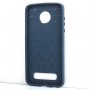 Чехол задняя накладка для Motorola Moto Z2 Play с текстурой кожи