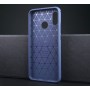 Силиконовый матовый непрозрачный чехол с текстурным покрытием Карбон для Huawei Nova 3