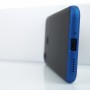 Трехкомпонентный сборный матовый пластиковый чехол для Huawei Honor 8C, цвет Синий