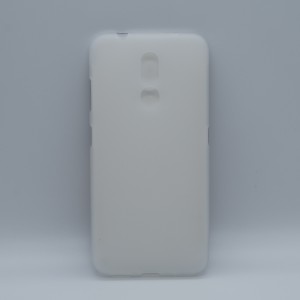 Силиконовый матовый полупрозрачный чехол для Nokia 3.2  Белый